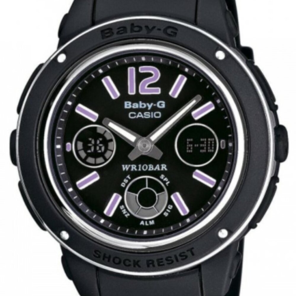 Casio Baby-G Metallic Face Analog Digital Ladies Watch BGA-150-1B